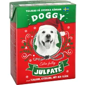 Hundmat Paté Julsmak 370g Doggy