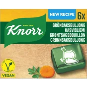 Buljongtärning Grönsaksbuljongtärningar 6-p 3l Knorr