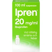 Ipren Barn från 6 månader Oral suspension 20mg/ml 100ml