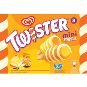 Glass Twister Tropical mini 8-p Twister