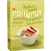 Flingor Crunchy Äpple & kanel Mindre socker 800g ICA