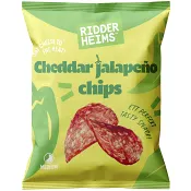 Ölkorv Cheddar Jalapeño Chips 80g Ridderheims