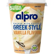 Sojayoghurt Vanilj Greek Style 2,9% 400g Alpro
