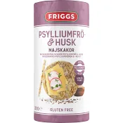 Majskakor Psylliumfrö/husk 130g Friggs