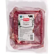 Högrev av nöt i bit ca 1,2kg Scan
