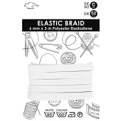 Resårband Vit 3m Falk