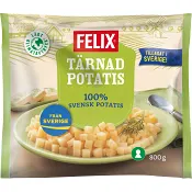 Tärnad potatis Fryst 800g Felix
