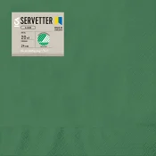 Servett 24cm Mörkgrön 20-p ICA