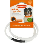Halsband hund Wide LED 1-p 70cm Best friend