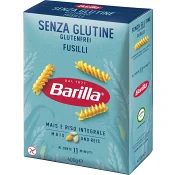 Pasta Fusilli Glutenfri 400g Barilla