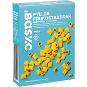 Fyllda kuddar med hasselnötskräm 375g ICA Basic