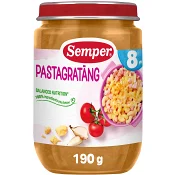 Pastagratäng med skinka & ost Från 8m 190g Semper