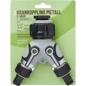Krankoppling metall 2-vägs