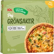 Grönsakspaj med fullkorn Fryst 220g ICA