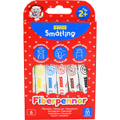 Fiberpennor Småtting 6-p Sense