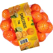 Småcitrus Clemenules i nät 1kg Klass 1 ICA