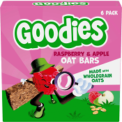 Barnsnacks Oat bars raspberry & apple 3år 6-p 138g Goodies