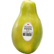 Mogen papaya ca 300g Klass 1 ICA