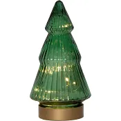 Glasdekoration Gran 20cm Verde LED Star Trading