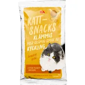 Kattsnacks Klämmis Kyckling 75g ICA