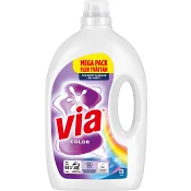 Tvättmedel Flytande Color Miljömärkt 2440ml Via