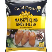 Majskycklingbröstfiléer Fryst 1kg Guldfågeln