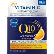 Nattkräm Q10 Energy Radiance Recharging Night Cream 50ml Nivea