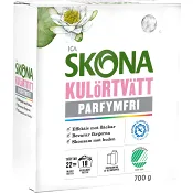 Tvättmedel Kulör Parfymfri 700g Miljömärkt ICA Skona