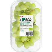 Druva Grön Ekologisk 400g Thompson Seedless Klass 1 ICA I love eco