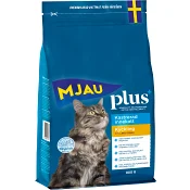 Torrfoder plus+ kastrerad innekatt Kyckling 800g Mjau