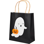 Presentpåse Treat Ghost 19x22 cm