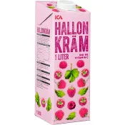 Hallonkräm 1l ICA