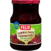 Rödbetor Gammaldags 710g Felix