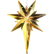 Adventsstjärna Betlehem Mässing 25x35cm Star Trading