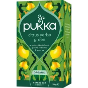 Grönt te Citrus Yerba Green EKO 20-pack Pukka