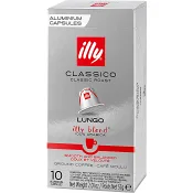 Kaffekapslar Classico Lungo 10-pack Illy