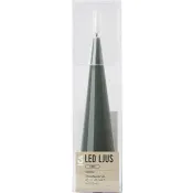 LED Ljus cone grön ICA
