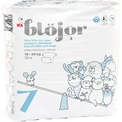 Öppna Blöjor Strl 7 16-26kg 30-p Miljömärkt ICA