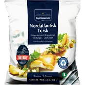 Nutaaq torskfiléer 400g Royal Greenland