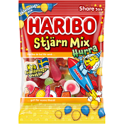 Godispåse StjärnMix Hurra 170g Haribo