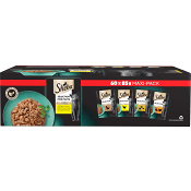 Kattmat SelSlices Fågel med Anka med Kyckling 5100 Gram Sheba