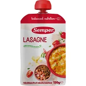 Barnmat Lasagne 6m 120g Semper