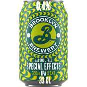 Öl Alkoholfri IPA 33cl Brooklyn