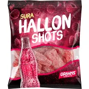 Godispåse Sura Hallonshots 80g Grahns