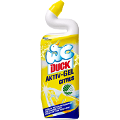 Toalettrengöring WC aktiv gel Citrus 750ml Miljömärkt Duck