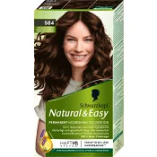 Hårfärg Natural & Easy Mocka Chokladbrun 584 1-p Schwartzkopf