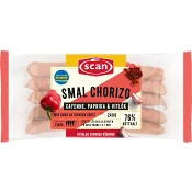 Chorizo Smal 76% Kötthalt 240g Scan