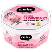Glass Refreshing strawberry 750ml Choice