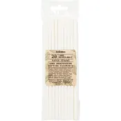 Sugrör Papper Vit 20-p