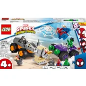LEGO Marvel Hulk mot Rhino truckstrid 10782.